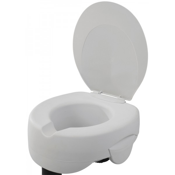 Elevador Alza WC inodoro Rehotec 15 cm. con tapa. Resistente — Farmacia  Castellanos